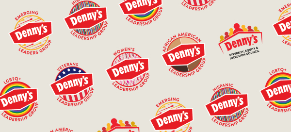 Logotipo de grupos de recursos empresariales de Denny's