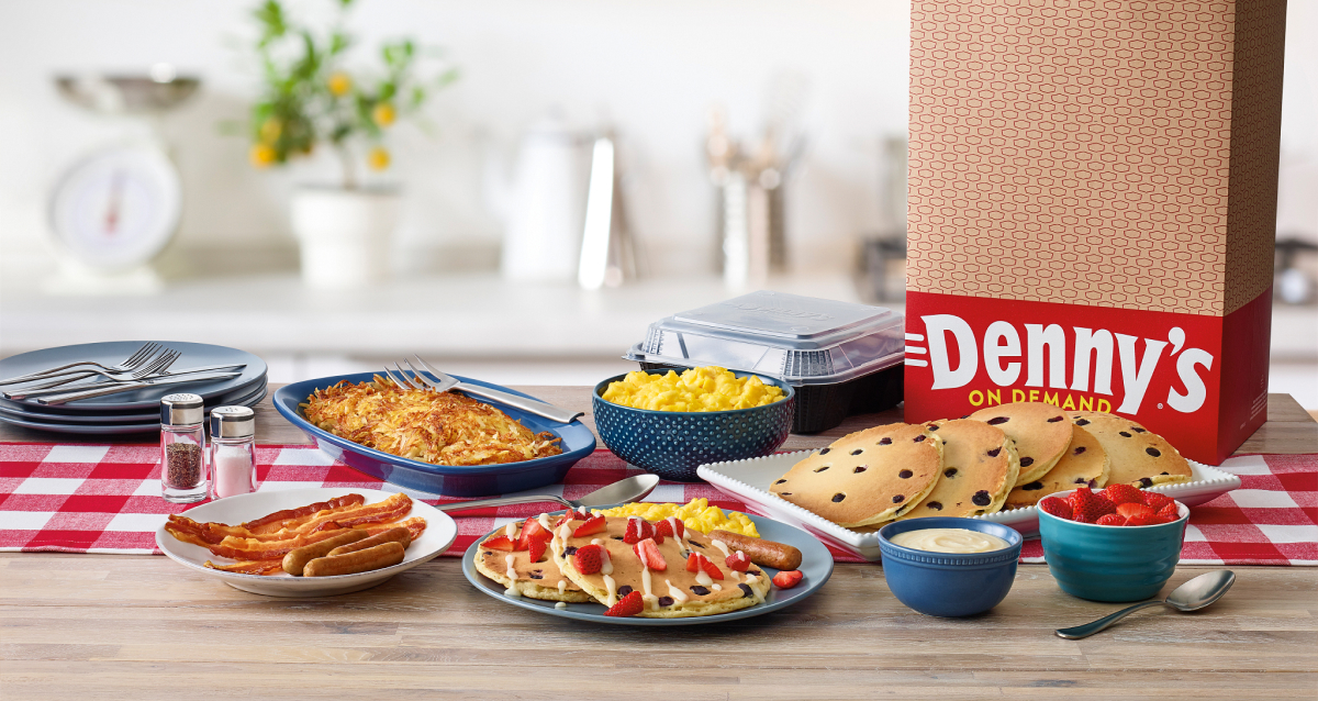 Para llevar con paquete Denny's