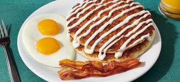 Denny's Cinnamon Roll Pancake 