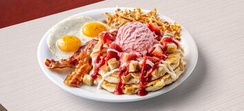 Denny's Strawberry Scoop Slam®