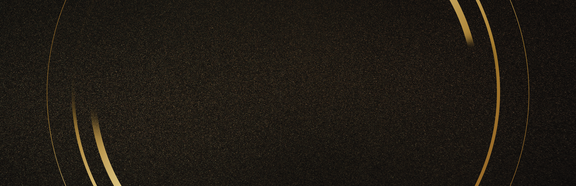 black background with gold rings