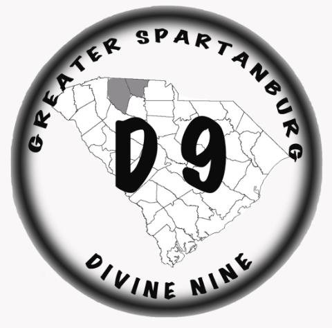 Greater Spartanburg Divine Nine logo