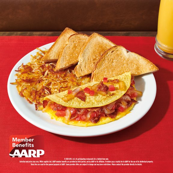 Denny's AARP meal