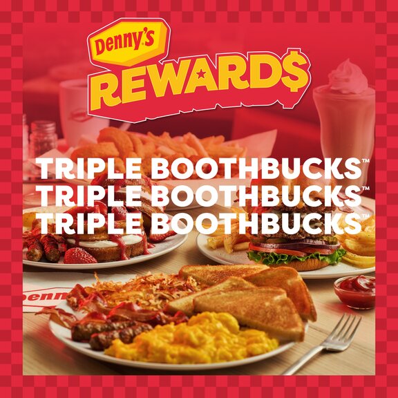 Denny's Triple Boothbucks for Late Night