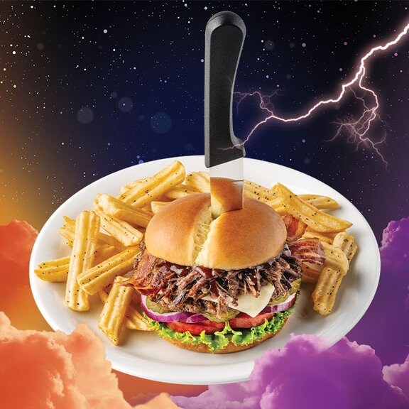 He-Man Battle Burger de Denny's