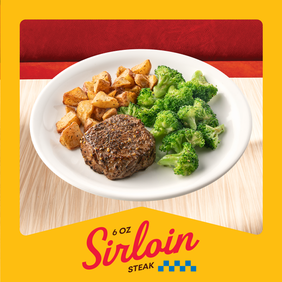 Solomillo de 6 oz para cenar de Denny's