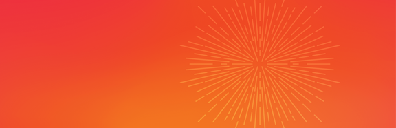 Red and Yellow Background with starburst 