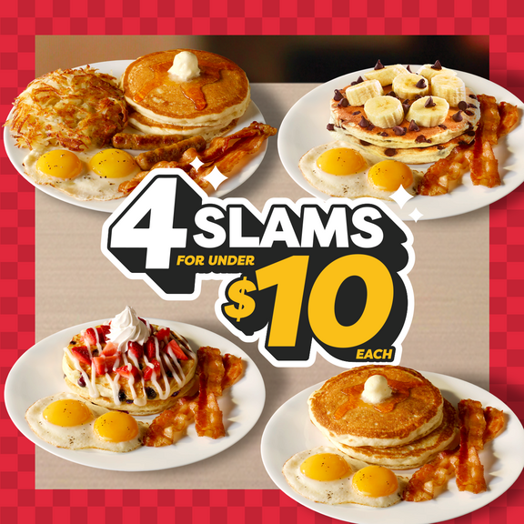 Denny's 4 Slams Under $10
