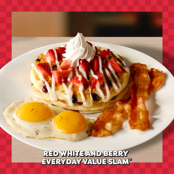 Denny's Red, White and Berry Everyday Value Slam